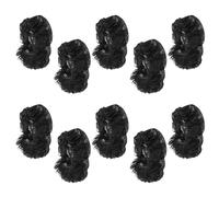 Healifty 10 Pezzi Retina Elastica Nera per Chioma da Danza Classica Chignon Retine Riutilizzabili per Ballerine e Ragazze Rete Traspirante per Chioma Ordinati Durante Spettacoli e