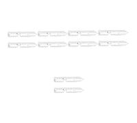 Healifty 10 Pezzi Righello Della Distanza Della Pupilla Dell'occhio Righello Millimetrico Righello Mm Righello Della Distanza Pupillare Strumento Ottico Righello Ottico Plastica Triangolo