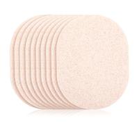 Healifty 10 pezzi Spugnette Viso Compatte Riutilizzabili per Pulizia e Struccaggio Delicato Spugne Esfolianti Morbide e Portatili per Detergente Viso Sensibile e Misto