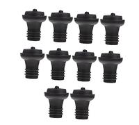Healifty 10 Tappi Sottovuoto per Bottiglie Vino in Silicone Salvavino per Mantenere Vino Fresco Set 10 Pezzi e Bar
