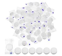 Healifty 100 pezzi Asciugamani Compatti in Cotone Monouso Mini Salviette Compresse Morbide e Resistenti per Viaggio Casa Outdoor Alta Assorbenza e Praticità in Tasca