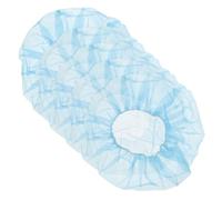 Healifty 100 pezzi Cuffie Capelli Elastiche Traspiranti Copri Testa Rete per Cucina Ospedali Laboratori e Servizi Alimentari Adattabili e Comode per Uso Professionale