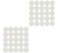 Healifty 100 Pz Cuscinetti Diffusori Di Profumo Dischetti Di Cotone Per Rinfrescare L'aria Pastiglie Di Oli Essenziali Tamponi Di Ricarica Del Diffusore Mini Fragranza Pendente Bianca