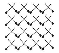 Healifty 100pezzi Forcine Curve Antiscivolo Pz Nere Kit di Accessori per Capelli Fermagli per Capelli Ondulati e Forcine per Styling di Acconciature Raccolte e Chignon per Donne Ragazze