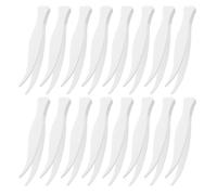 Healifty 100pezzi Pinzette Curvate per Maschere Facciali Mini Pinzette di Bellezza per Sopracciglia Ciglia Cura della Clip per Applicatori di Trucco Portatili