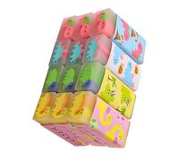 Healifty 12 pezzi Gomme da Cancellare Dinosauro per Ragazzi e Ragazze di Gommine Creative per Disegno e Scrittura Accessori Scolastici Sicuri e Divertenti Colore Casuale Colore Casuale