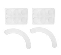 Healifty 14pezzi Tappetino Per Batteria Sordina Per Rullante Auto-adesiva Accessori Per Strumenti Musicali Antiscivolo Per Pratica Silenziosa