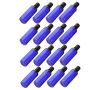 Healifty 16pezzi Flaconi Ricaricabili Viaggio Con Pressa Per Lozione Shampoo e Cosmetici Per Viaggi Frequenti Riutilizzabili e Pratici