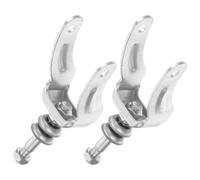 Healifty 1paio Supporto Per Ruote Anteriori Per Carrozzine Bracket Per Sostituzione Forcella Anteriore Con Cuscinetti Facile Installazione e Compatibile Con Modelli Vari