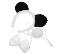 Healifty 1Set Fascia per Orecchie da Pan Coda con Set Costume per Feste e Cosplay per Accessori Divertenti e Facile Leggero