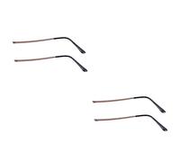 Healifty 2 Paia Gambe a Spettacolo Cacciavite Per Occhiali Metallo Occhiali Da Sole Da Donna Parti Di Ricambio Per Occhiali Sostituzione Astine Occhiali Antiscivolo Lettore Plastica Uomo