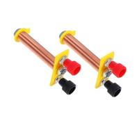 Healifty 2 pezzi Bobine Elettromagnetiche T per Laboratorio di Fisica per Esperimenti Elettrici Didattici Coil Ausiliarie Resistenti per Insegnamento Principi Elettromagnetici in Aula