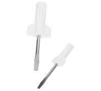 Healifty 2 Pezzi Cacciavite Piatto Micro per Macchina da Cucire Strumenti Precisi per Riparazione e Fissaggio Viti Accessori Affidabili per Macchine da Cucire e Altre Macchine da Cucire