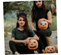 Healifty 2 pezzi Cerchietto Goth con Fiori per Halloween Fascia Leggera e Flessibile con e Accessori Costume e Ragazze