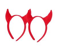 Healifty 2 Pezzi Cerchietto Halloween con Diavolo per Donne e Ragazze Fascia Adatta Cosplay e Feste Design Accattivante e da Indossare
