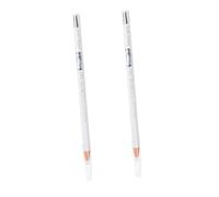 Healifty 2 pezzi Matita Sopracciglia Bianco Penna Silkworm per Trucco Occhi Lunga Tenuta e Facile da Applicare Pennello Eyeliner Multiuso per Evidenziare e Allungare gli Occhi