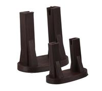 Healifty 2 Pezzi Miniature Plastiche Basamenti Ruota ad Piccole Dimensioni per e Acquari Base per Modelli e Decorazioni da Facili da Pulire Compatibili con Feng Shui e Paesaggi Simulati