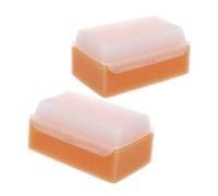 Healifty 2 pezzi Spugnetta Bagnetto Spazzole Sensoriali Riutilizzabili per Massaggio Corpo e Allenamento Sensoriale Morbide Setole per Cura Ragazzo Ragazza e Gioco Educativo