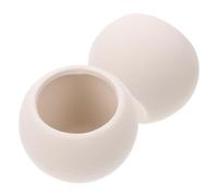 Healifty 2 Pezzi Vasi da Fiori in Ceramica Liscia, Kit Fai da Te Graffiti Dipinti a Mano, Contenitori per Piante Artigianali per Progetti Creativi e Regali Educativi