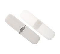 Healifty 2 Pz Copertura Della Spazzola Per Protesi Portacassetta Per Protesi Porta Spazzolino Da Denti Custodia Per Capsule Per Spazzole Contenitori Dentifricio Dentiera Viaggiare