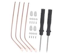 Healifty 2 Set Accessori Per Occhiali Accessori Per La Riparazione Degli Occhiali Estremità Degli Occhiali Sostituzione Stanghette Occhiali Tempio Maggiore Piatto Suite Uomini e Donne