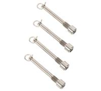 Healifty 2 Set Pin Freno Disco in Lega Leggera e Vite Caliper in Titanio per Mountain Bike e Bici da Strada Pin di Fissaggio Pastiglie Freno per Sistemi Frenanti Olio