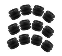 Healifty 20 pezzi Boccole in Gomma per Tavolo da Calcio Balilla Piccole Parti di Ricambio Facili da Installare Ammortizzatori per Aste da Calcio Tavolo