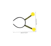 Healifty 20 Pezzi Cerchietti Antenna per Costume Api Accessori Cosplay Festa Halloween e Fascia Testa Divertente e Versatile per e Giochi Ruolo