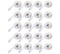 Healifty 20 Pezzi Tappi per Bottiglie in Acciaio Resistente Sigillanti Beccucci Anti-Perdita per Imboccature da 4 CM Coperture Sportive Resistenti per Bottiglie D’Acqua per Uso