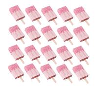 Healifty 20pezzi Scatole Per Caramelle a Forma Gelato Rosa Scatoline Per e Matrimoni Scatole Per Dolci Compleanni e Festa