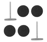 Healifty 2pezzi Punte Piatte per Trapano per Unghie Abrasive Kit di Ricarica con Dischi Abrasivi per Manicure Accessori per Levigatrice da Unghia Resistente e Facile da Usare