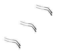 Healifty 3 Paia Accessori Per Occhiali Paraorecchie Per Occhiali Braccio Gambe Per Occhiali Kit Per La Riparazione Degli Occhiali Cuscinetto Per Occhiali Plastica Singolo Dente