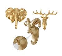 Healifty 3 pezzi Ganci Decorativi Forma Set per Appendere e Accessori per Decorare Casa e Negozio Design e Personalizzato per Hotel e