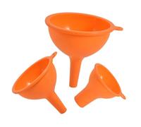 Healifty 3 pezzi Imbuti Silicone per Cucina Imbuto Multifunzionale per Oli Strumenti Pratici per Bottiglie e Contenitori con Bocca Stretta