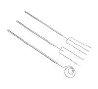 Healifty 3 Pezzi Set Forcella Cioccolato Da Cocktail Forchette Per Antipasti Da Forchette Da Per Fonduta Acciaio Inossidabile