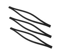 Healifty 3 Pezzi Strisce Ricambio per Guarnizione Sottovuoto Schiuma Compatibili con Macchine Sottovuoto Facile Installazione e Maggiore Efficienza