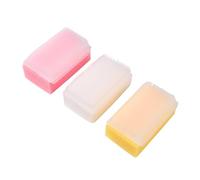 Healifty 3 Pz Pennello Tattile Spazzole Di Risposta Tattile Del Bambino Spugna Per Il Lavaggio Del Corpo Spugna Per Massaggio Infantile Neonato Bianca Sensibile Pennello Da Massaggio