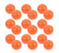 Healifty 35 Palline da Golf da Allenamento Cave da 42 Mm Arancioni, Leggere e Riutilizzabili, Set per Pratica Indoor e Outdoor, Adatte e Adulti per Migliorare Precisione e Swing