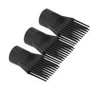 Healifty 3pezzi Accessori per Asciugacapelli Pettine per Concentratore e Diffusore Ricambio in Plastica per Strumento da Parrucchiere per Styling Capelli