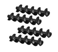 Healifty 4 pezzi Albero Spirale per Fontana di Cioccolato Ricambio per Macchine Cioccolato Albero Alimentatore Efficiente per Feste e Occasioni Familiari