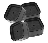 Healifty 4 pezzi Antivibrazione Antiscivolo per Elettrodomestici e Protezione per e Stabilità Casa per Lavanderie e Bagni