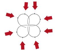 Healifty 4 Pezzi Fasce Divertenti con Accessori Simbolici per Foto e Feste per Donne e Ragazze