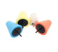 Healifty 4 Pezzi Kit per Cerchi Auto Spugne con Cono per e Pulizia Strumenti per Dettagli Auto Facile Applicazione e Materiale Resistente