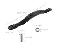 Healifty 4 Pezzi Maniglie di Presa per Kayak in Plastica Resistente alle Intemperie con Montaggio Laterale e Viti Accessori per Maniglie di Trasporto Barche Impugnature Ergonomiche per