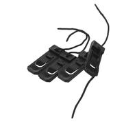 Healifty 4 Pezzi Pinne Shark-Fin Rimovibili per Tavola Surf Accessori Paddle Board in Nylon Supporto Stabilità e Controllo Direzionale Compatibili con Tavole Gonfiabili e Longboard