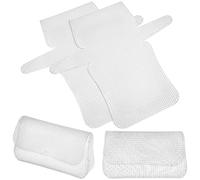 Healifty 4 Pezzi Rete Plastica per Ricamo e Borse Te Tela Mesh Resistente e Pre-Tagliata per Lavori Creativi e Punto Croce