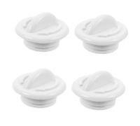 Healifty 4 Pezzi Tappi Vite per Foro di Scarico Congelatore Tappi di Scarico Tenuta Stagna in Plastica Compatibili con Cooler Kit per Frigoriferi e Congelatori