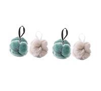 Healifty 4 Pz Scrubber Per Il Corpo in Luffa Spazzola Per Spugna Da Bagno Palline Da Doccia Scrubber Per Il Corpo Luffa Loufa Doccia Morbida Spugna Di Luffa Per Il Corpo Vasca Fare Un Bagno