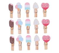 Healifty 40 Pezzi Clip Cartoon Foto in Materiale Rosa per Decorazioni Casa Supporto Memo e Note Riutilizzabile per Artigianato e Festa