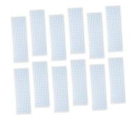 Healifty 40 pezzi Dispenser per Nastro Washi in Plastica Resistente Tavolette per Suddivisione Nastro con Angoli Arrotondati Leggere e Portatili per Ufficio e Studio